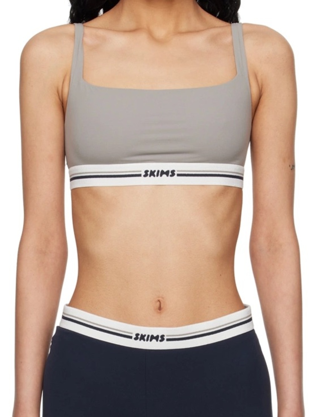 SKIMS Fit Everybody Logo Scoop Bralette